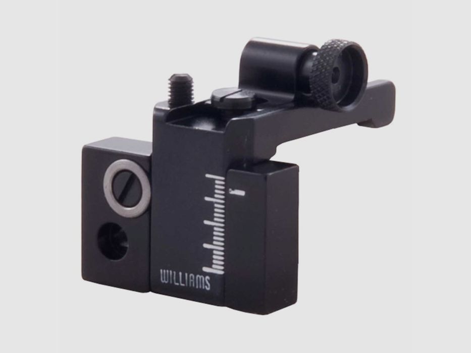 WILLIAMS GUN SIGHT WINCHESTER 36 ADJ 5D-94/36 ECONOMY RICEVITORE MIRINO POSTERIORE BLK, immagine 1 di 3