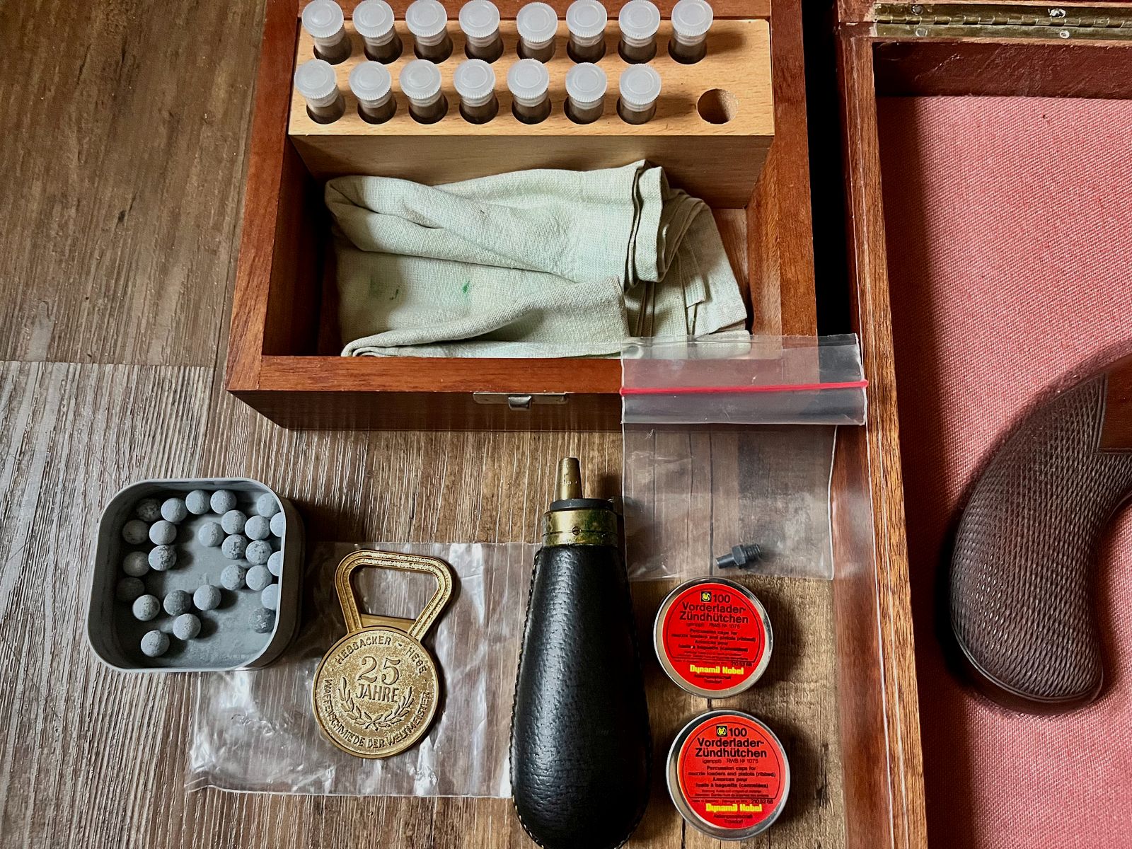 Hege Siber Losanna pistola a percussione