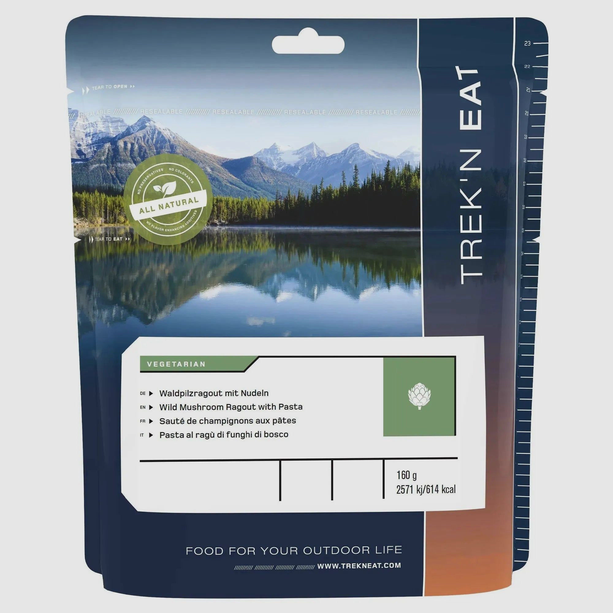 Trek’n Eat Waldpilzragout mit Nudeln