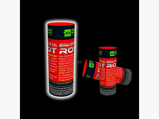 Blackboxx Bengaltopf XXL 60 sec. - Rouge