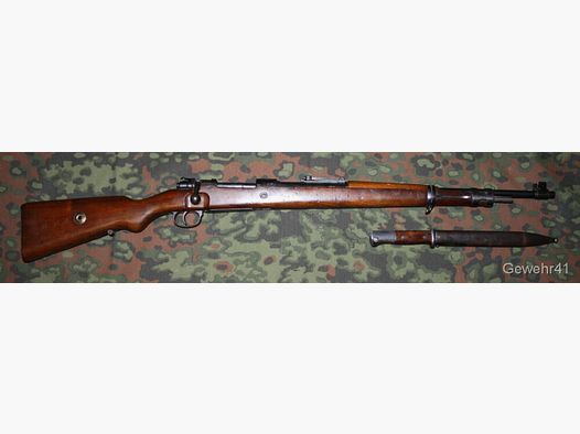 Mauser 98k complete nrgl. including bayonet