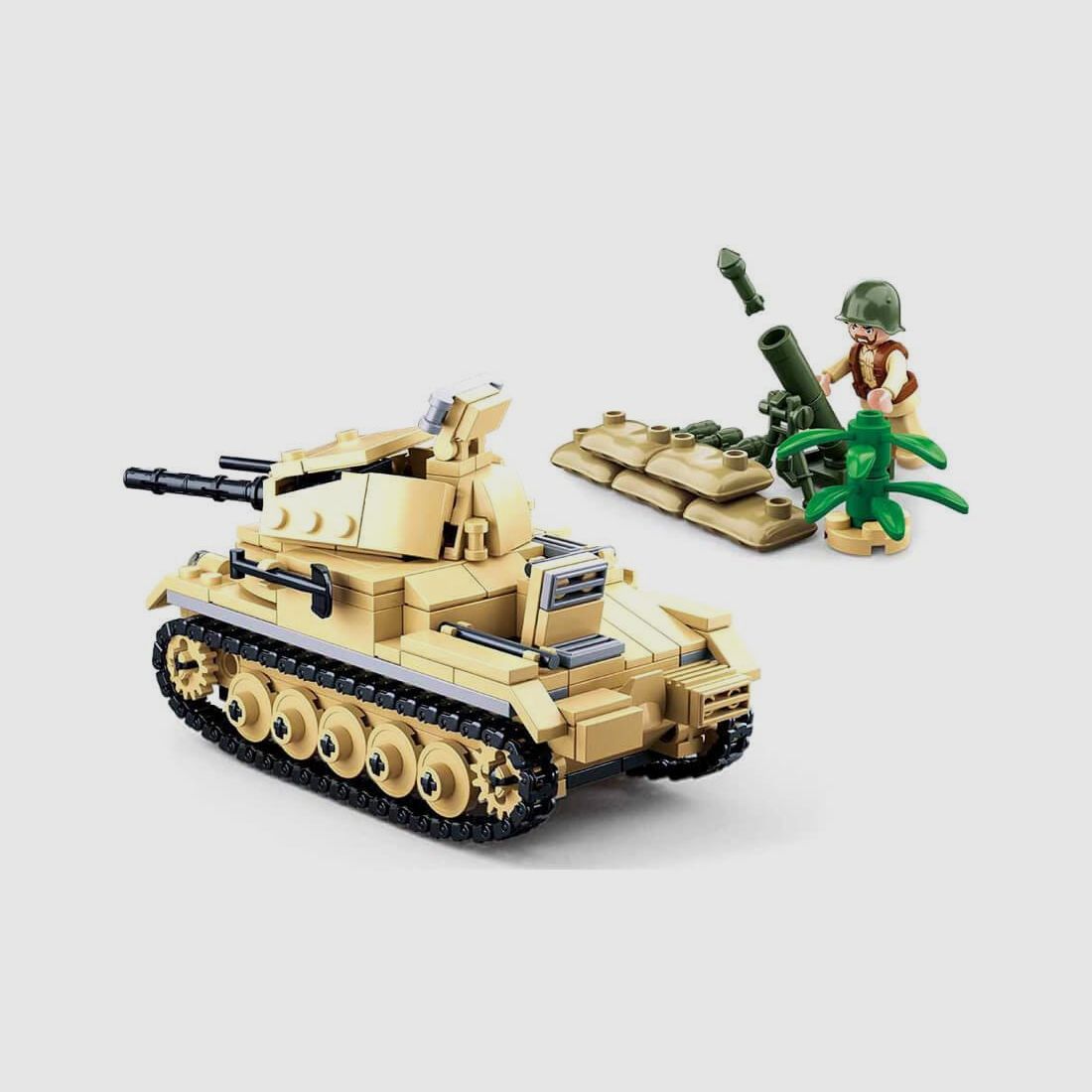 Sluban WWII - deutscher leichter Panzer