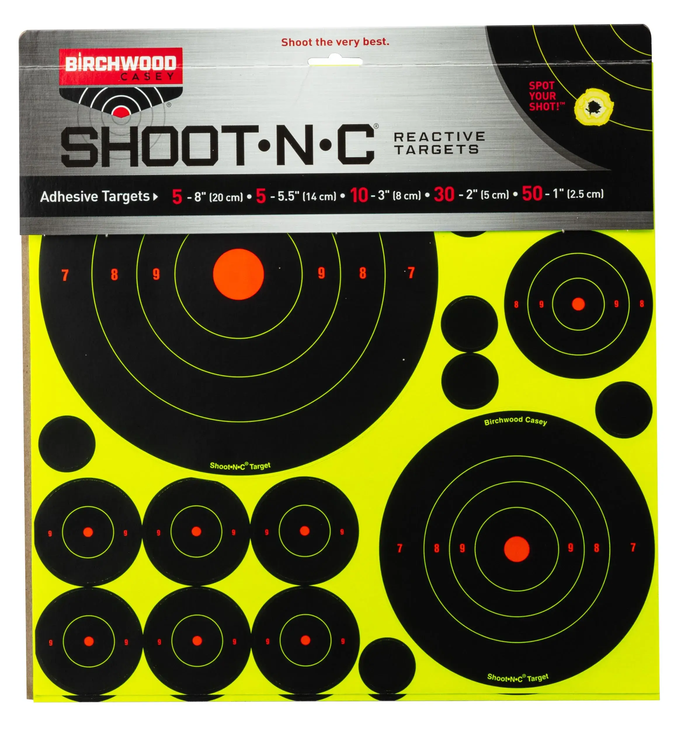 Cibles Shoot NC Birchwood Casey Mix 50, image 4 sur 8