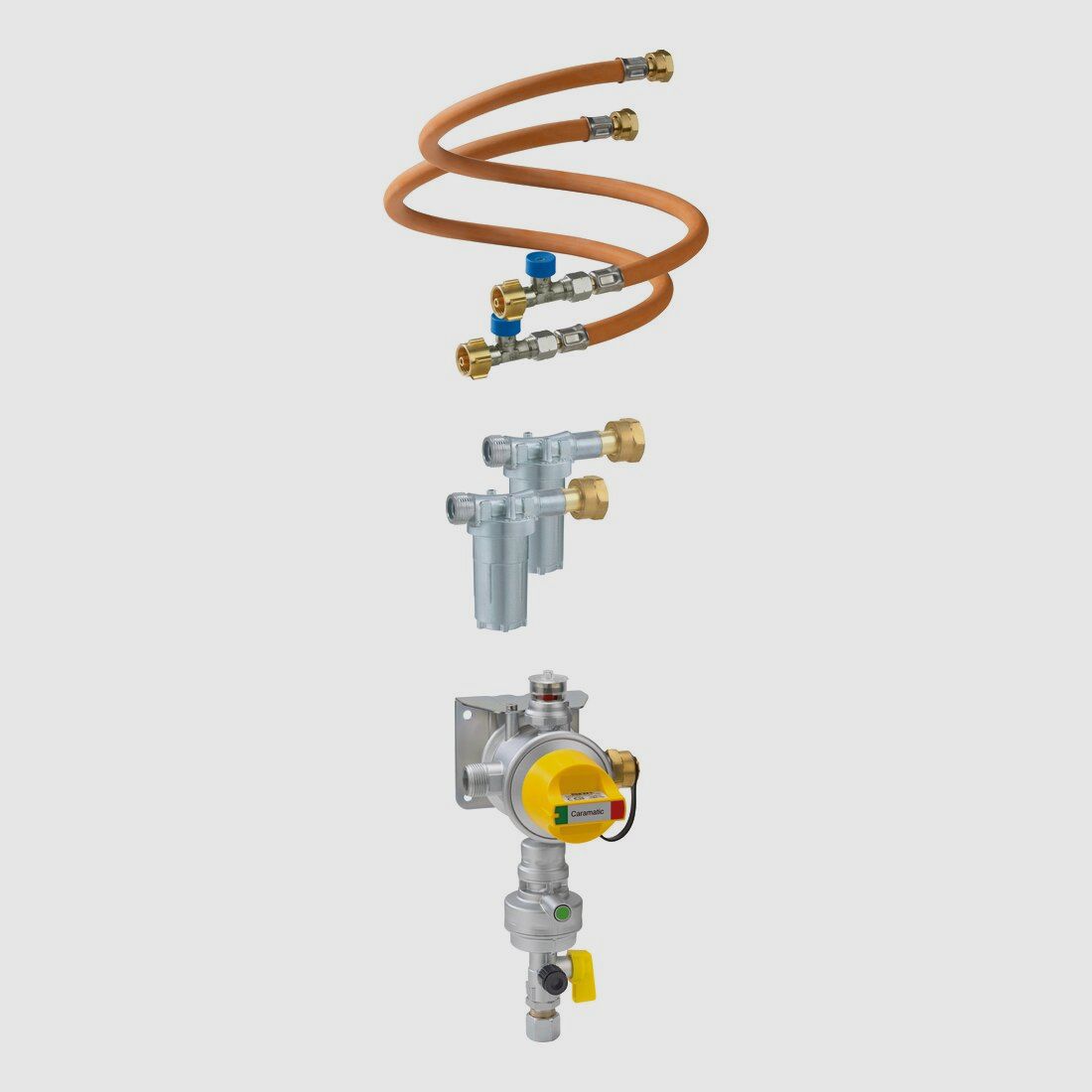 Sicherheits-Gasdruck-Regelanlage Caramatic DriveTwo Set, vertikal, Bild 1 von 10