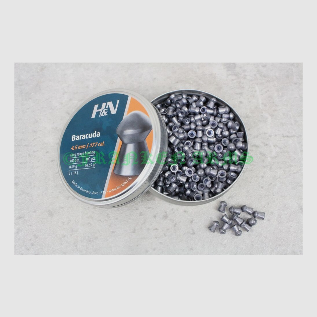 H&N Baracuda 4.50mm 400 pieces