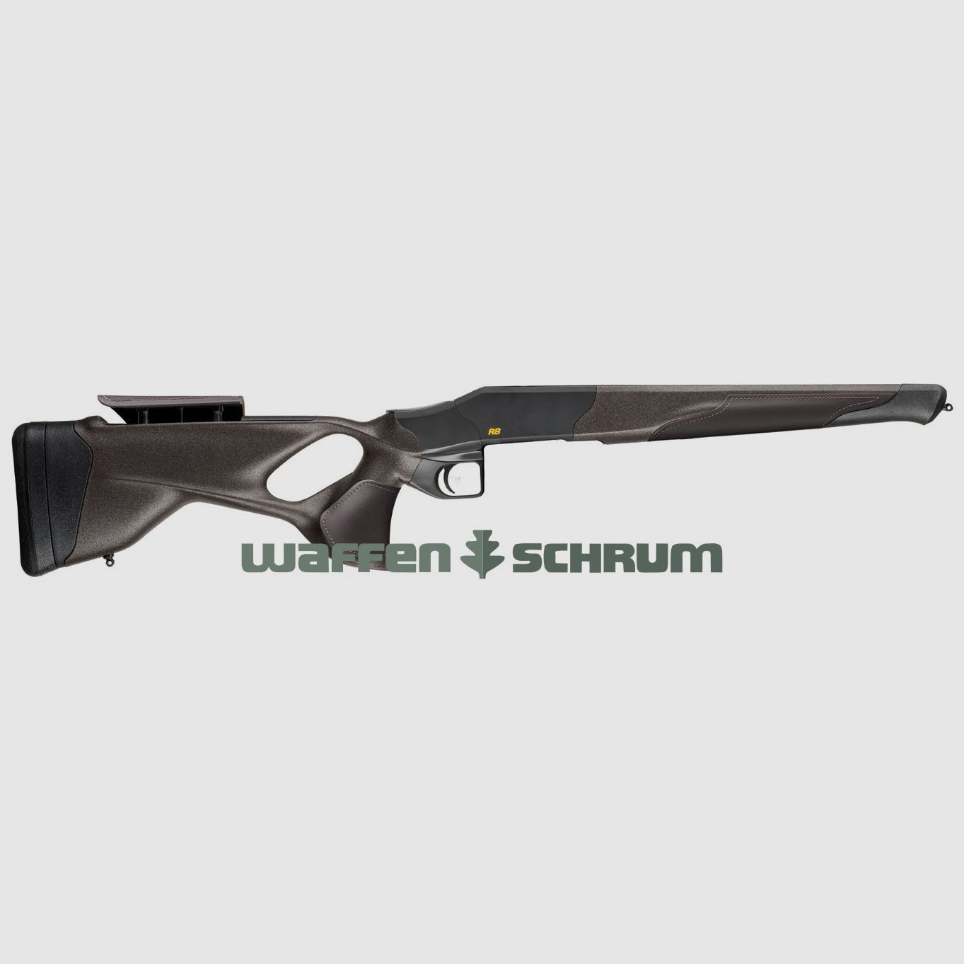 Blaser System R8 Ultimate X Skóra Czarnobrązowa Bez Magazynu Skóra Naturalna Cocoa / VSR / VSK