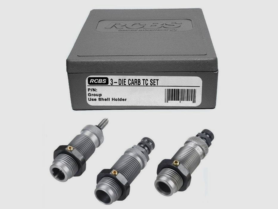 RCBS Carbide 3-Die Set TC .30 Carbine #18015, afbeelding 1 van 2