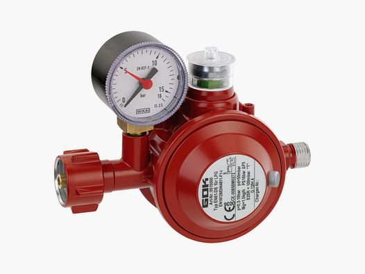 Gas regulator 1.5 kg/h KLF x G1/4LH-KN TAE UEDS Man.