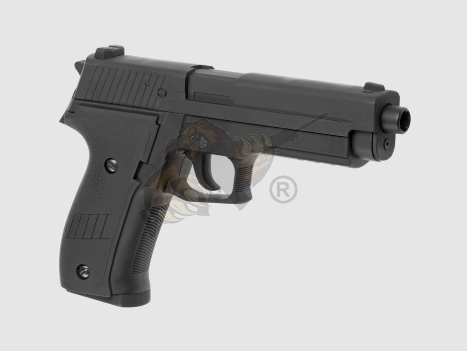 Cyma P226 CM.122 Metalslide Airsoft Black - max 0,5 Joule