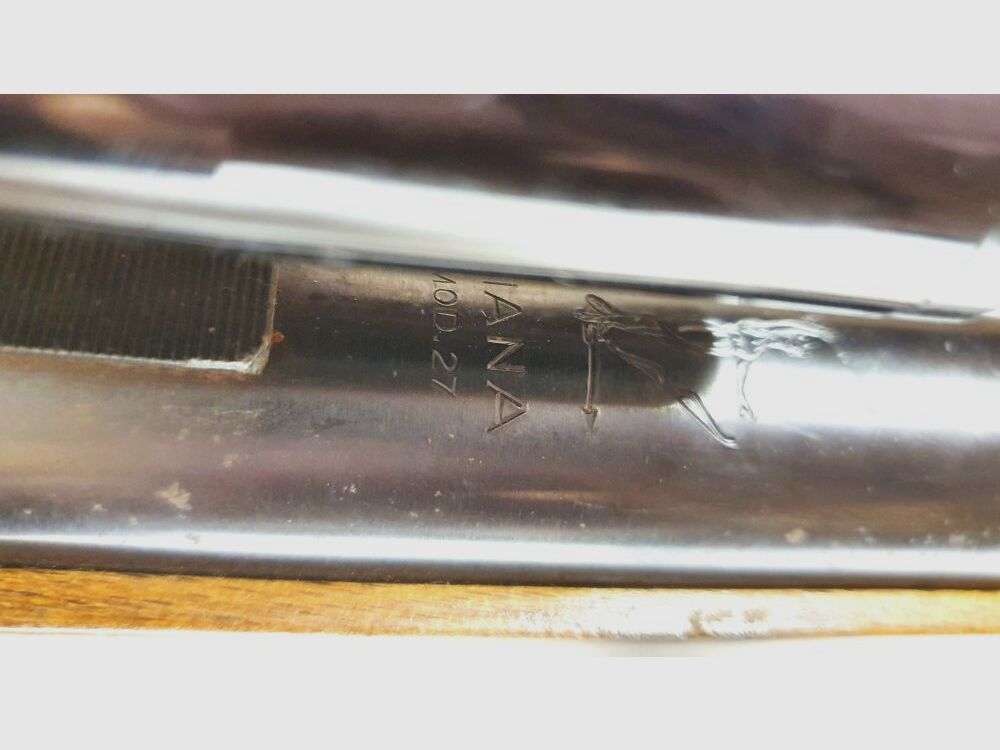 Diana Luftgewehr Diana Mod.27 im Kaliber 4,5mm Diabolo Einzellader, F im Fünfeck