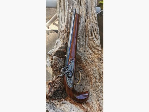 Pistola Kentucky cal. .44 a percussione Hege PR Italia libera da 18 anni uno dei primi numeri a 3 cifre