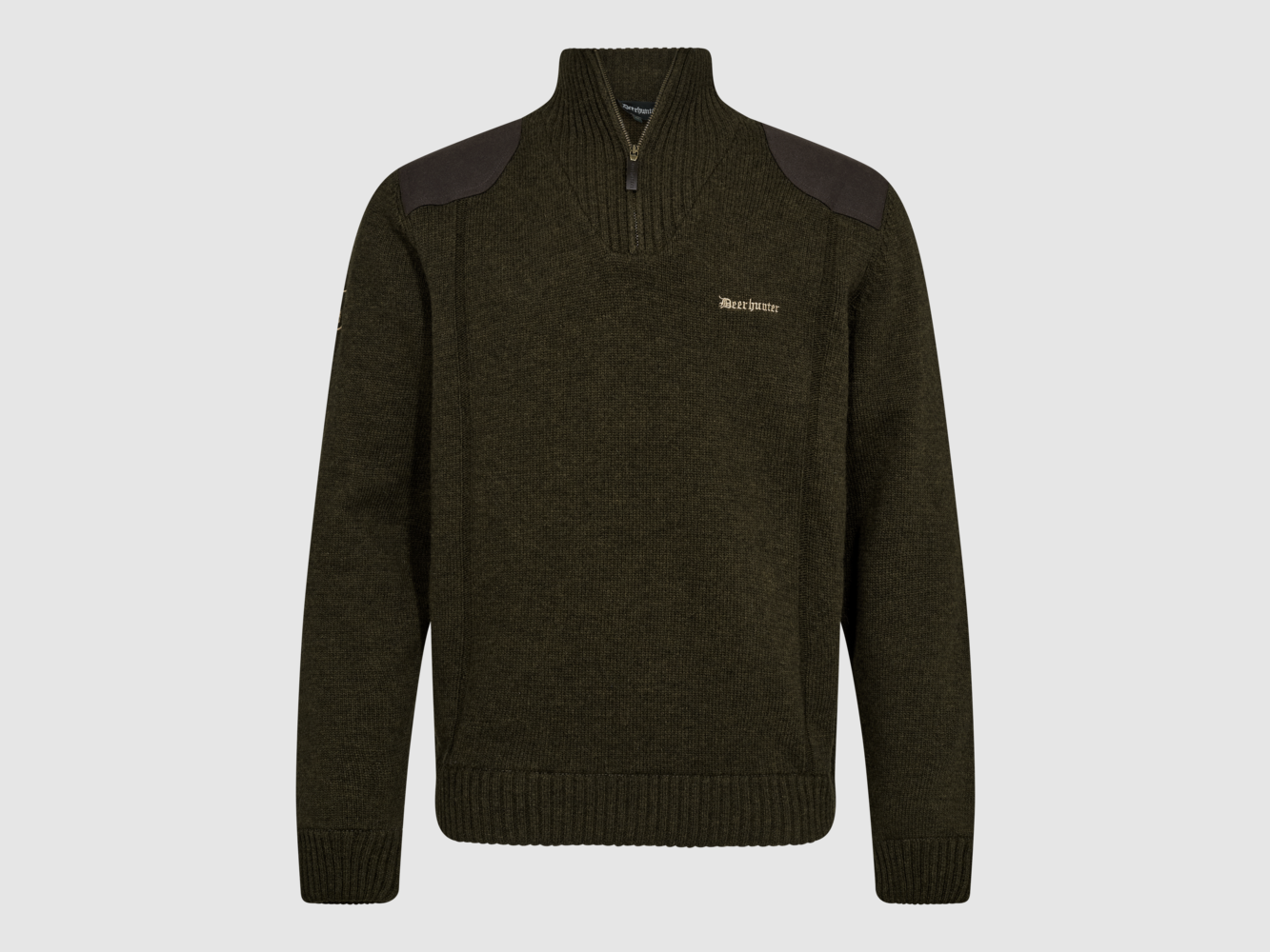 Deerhunter Finley Stormliner pull en maille avec zip 1/2, image 1 sur 2