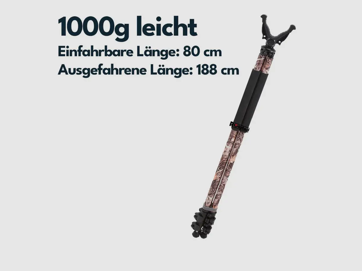 Vector Optics RSGR-08 80-188cm Trépied Camo pour Support de Fusil, image 2 sur 4