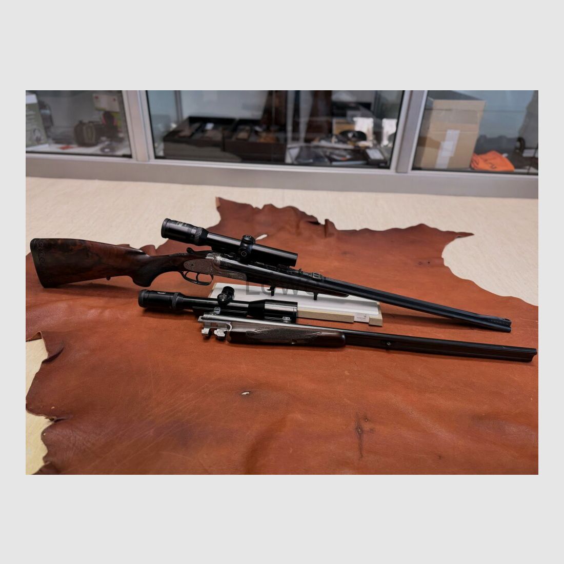 Merkel Doppelbüchse Mod. 161 Luxus