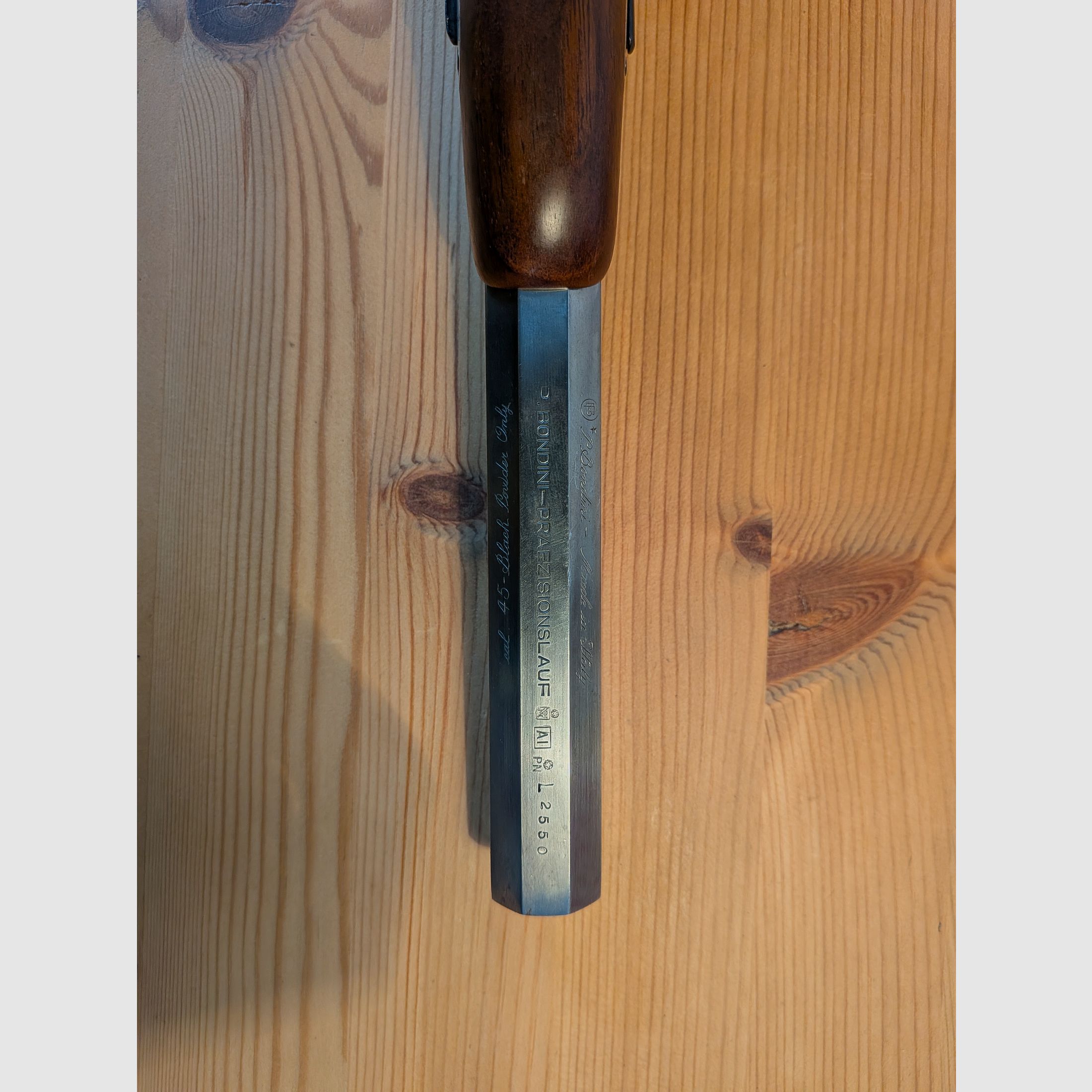 Perkussionspistole, Le Page Armi Sport Cal .45