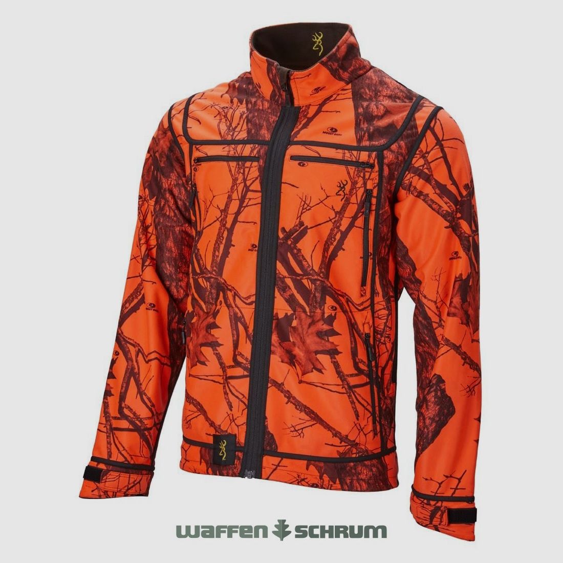 Chaqueta Softshell Browning Ultimate Activ Marrón-Moblaze
