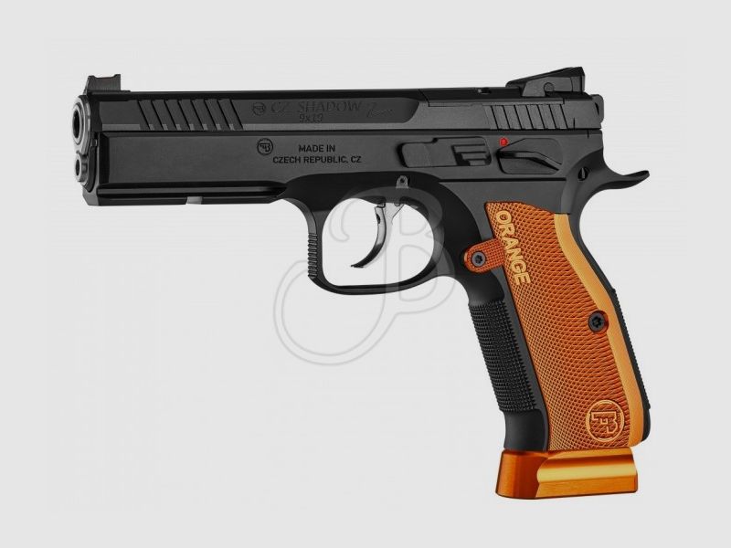 PISTOLE S.A. CZ MOD. SHADOW 2 9 LUGER ORANGE OR +2C