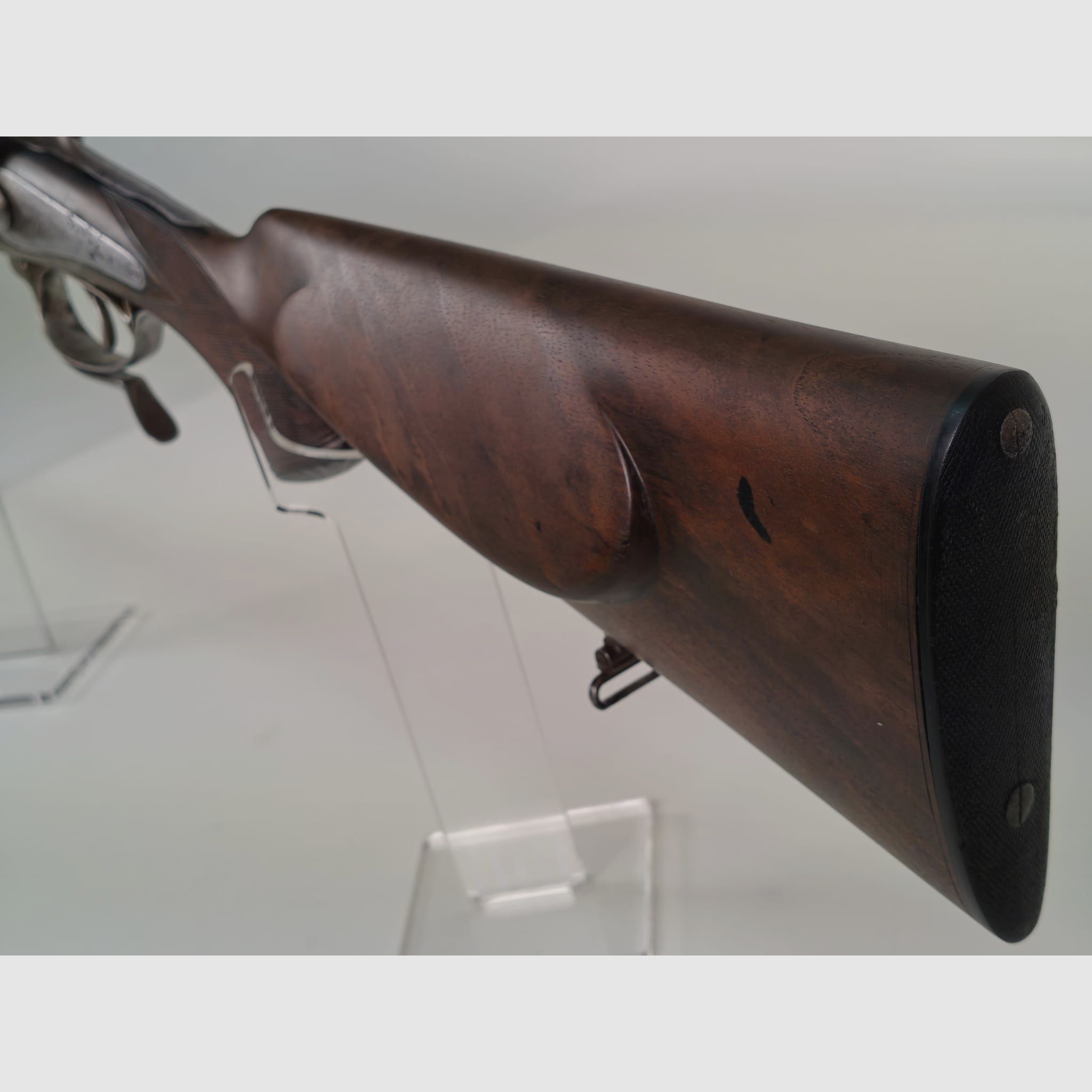 Suhler Jagdhütte Hahn-Bockbüchsflinte 5,6x52 R / 16/70 avec Zeiss Duralyt 2–8x42, image 7 sur 8