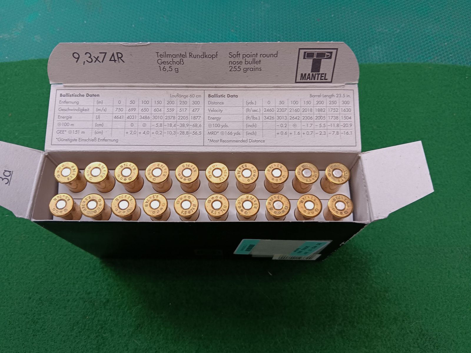 GEKO Munition 9,3 x 74 R