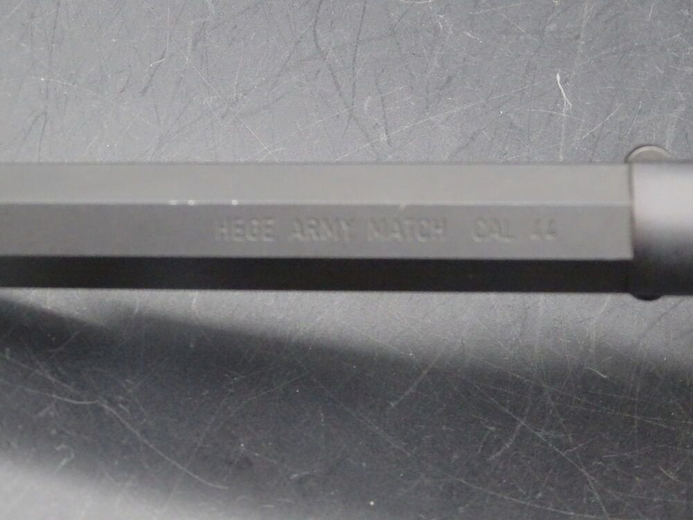 Hege Army Match Feinwerkbau No 3 caliber .44 BP Army Match No 3