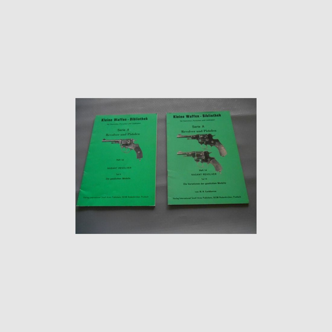 Kleine Waffen - Bibliothek; Nagant Revolver Nr. 2 und 3