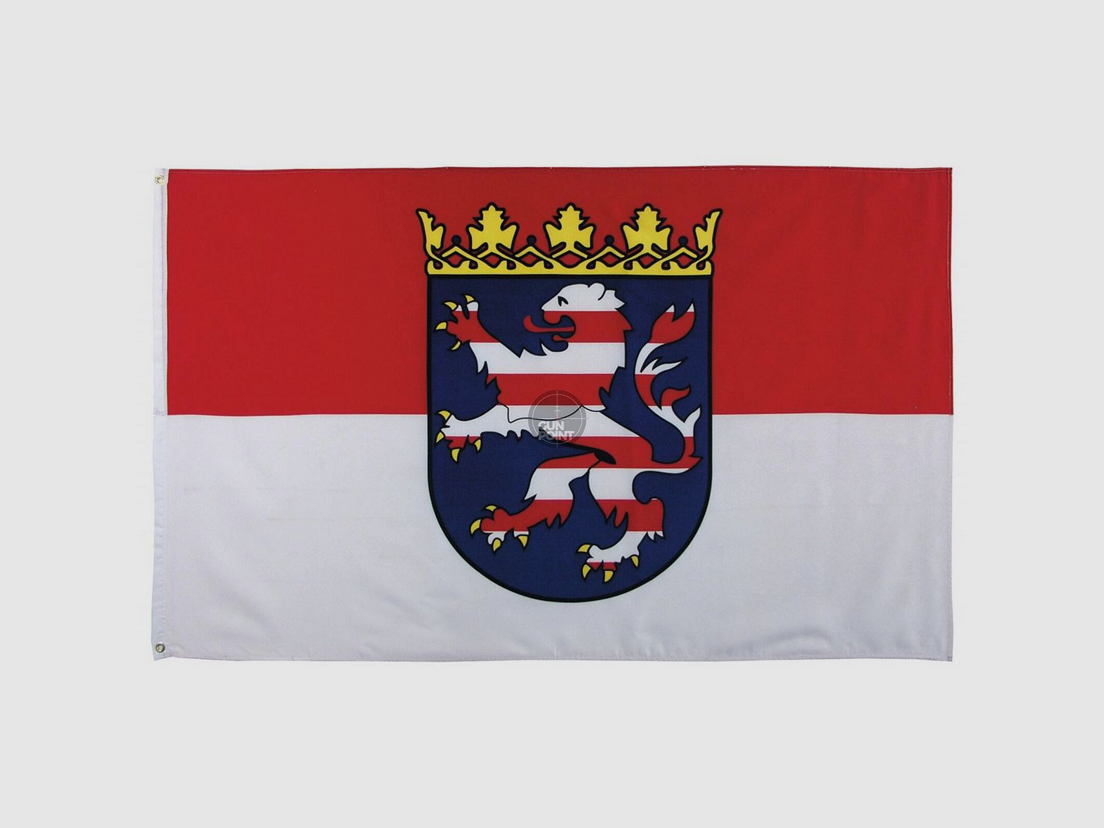 Fahne, Hessen,Polyester, 90 x 150 cm