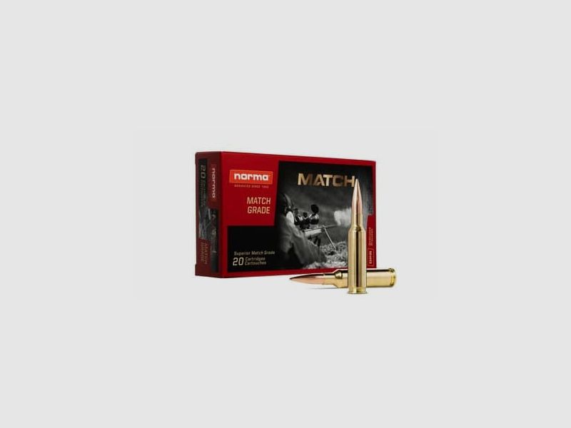 6.5 Creedmoor Norma Golden Target Match 9.3g / 143grs.