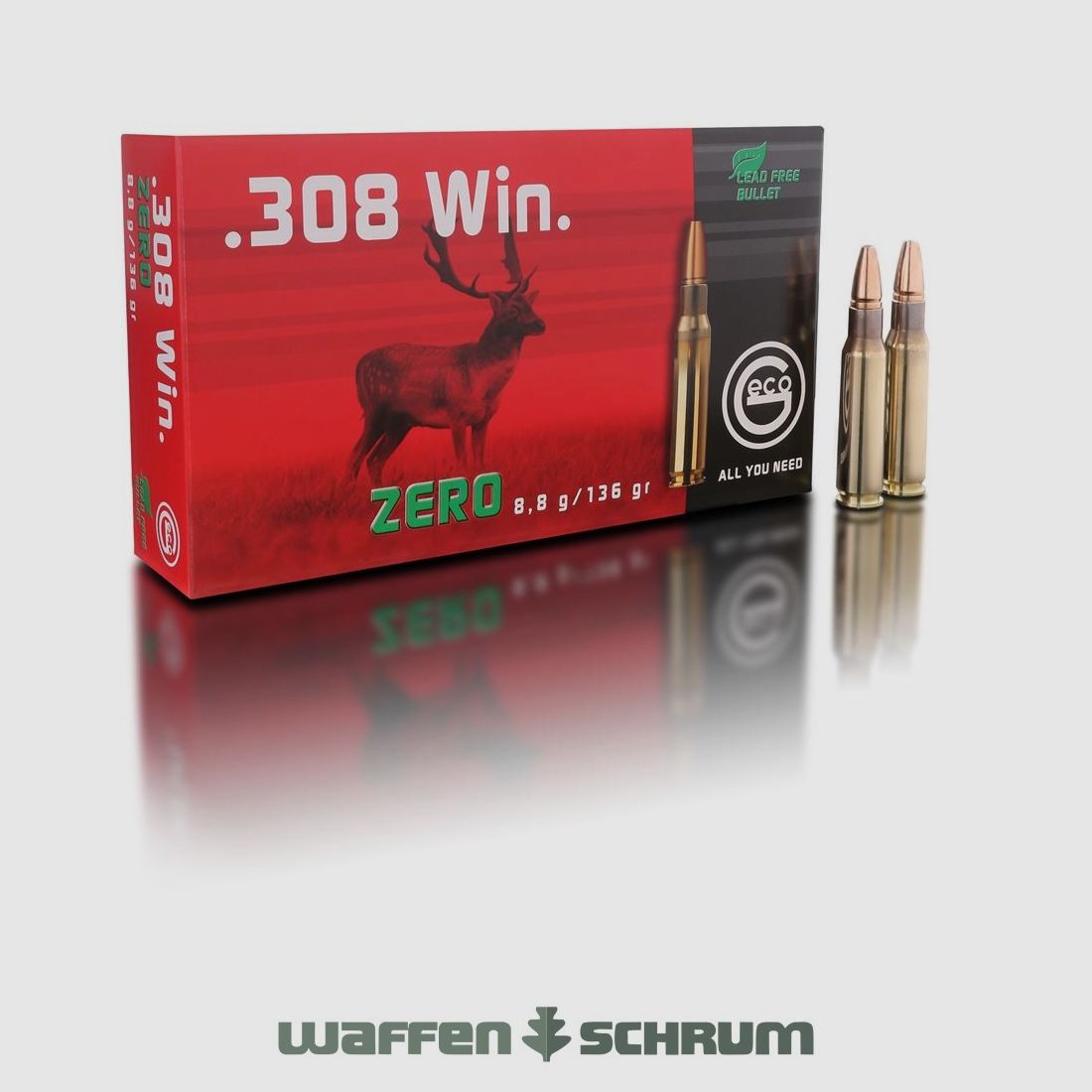 Geco .308Win Zero 8,8g - 136gr
