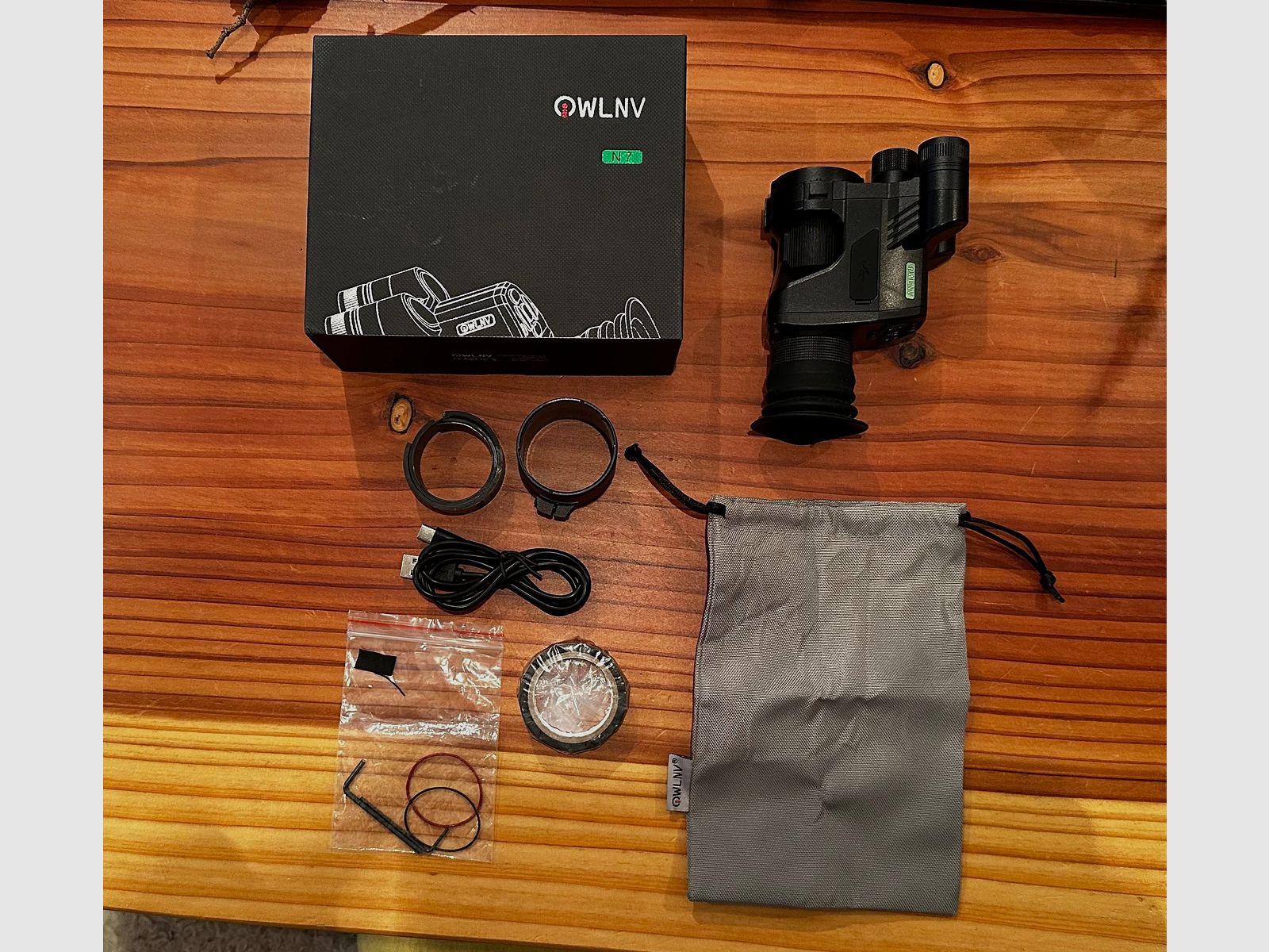 OWL-NV N7 Nachtsichtgerät neuwertig inkl. 45mm Adapter - OVP