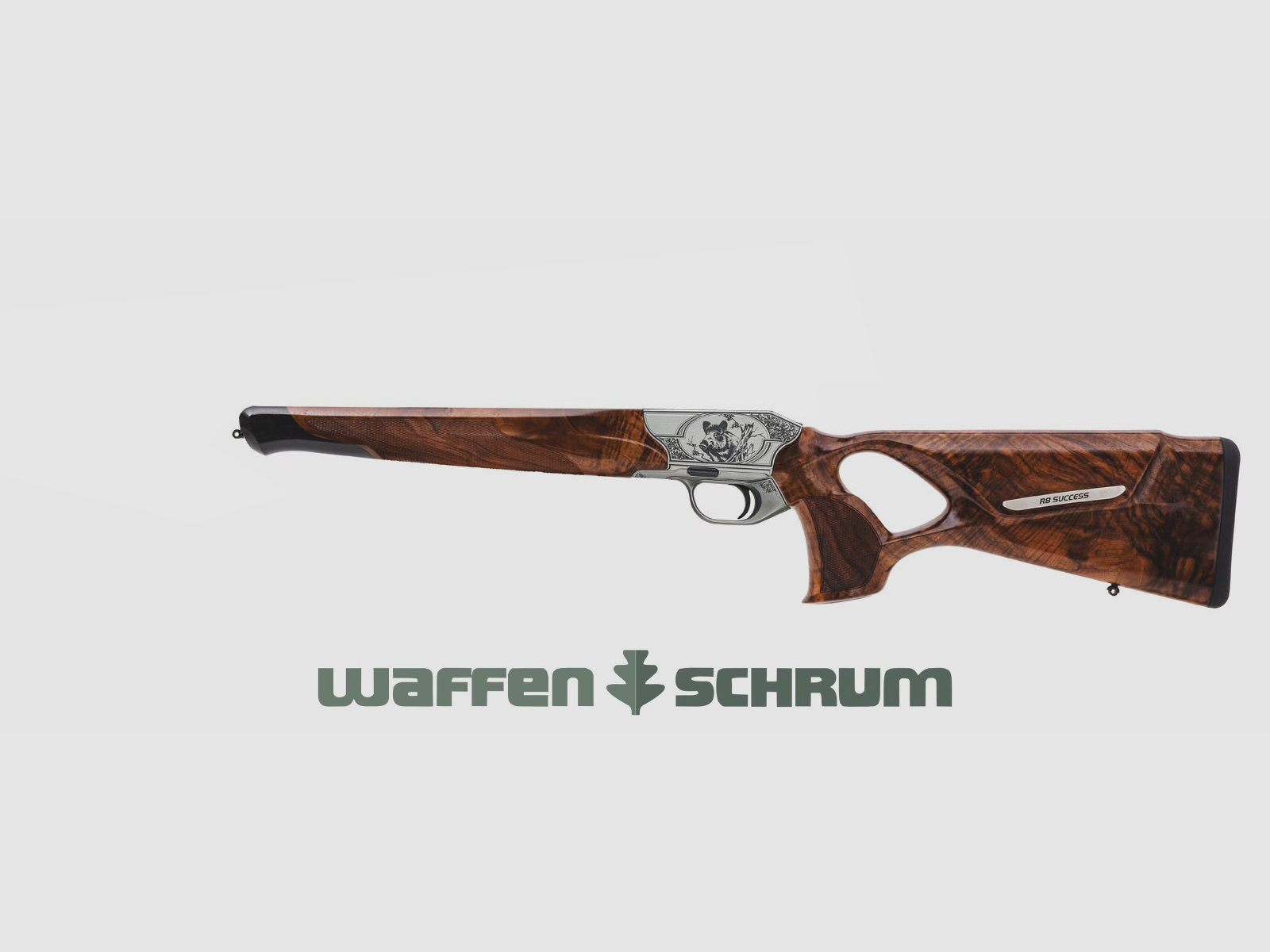 Blaser System R8 Success Luxus SHK:4 Grawerunek: po prawej - dzik i po lewej - sarny
