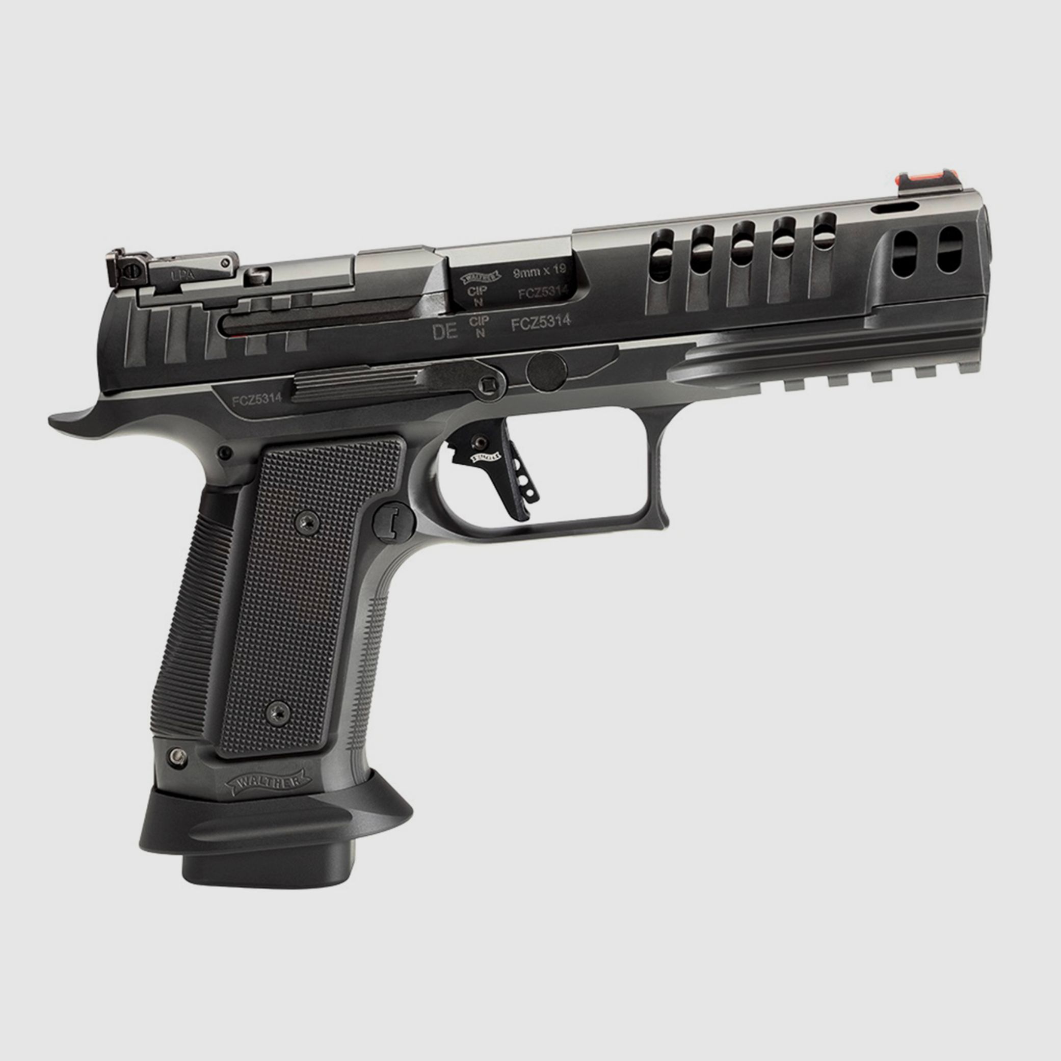 WALTHER Q5 Pistole Match SF Black Ribbon 9x19 Q5 Match SF 9mm Luger