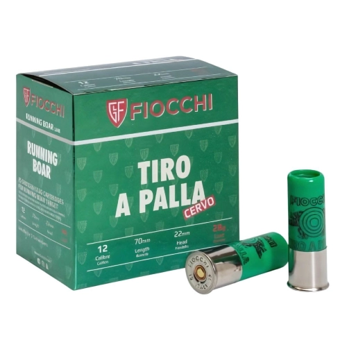Fiocchi Tiro Pal. Cervo 12/67 Munition Serie: FE9290 Brenneke-Slug