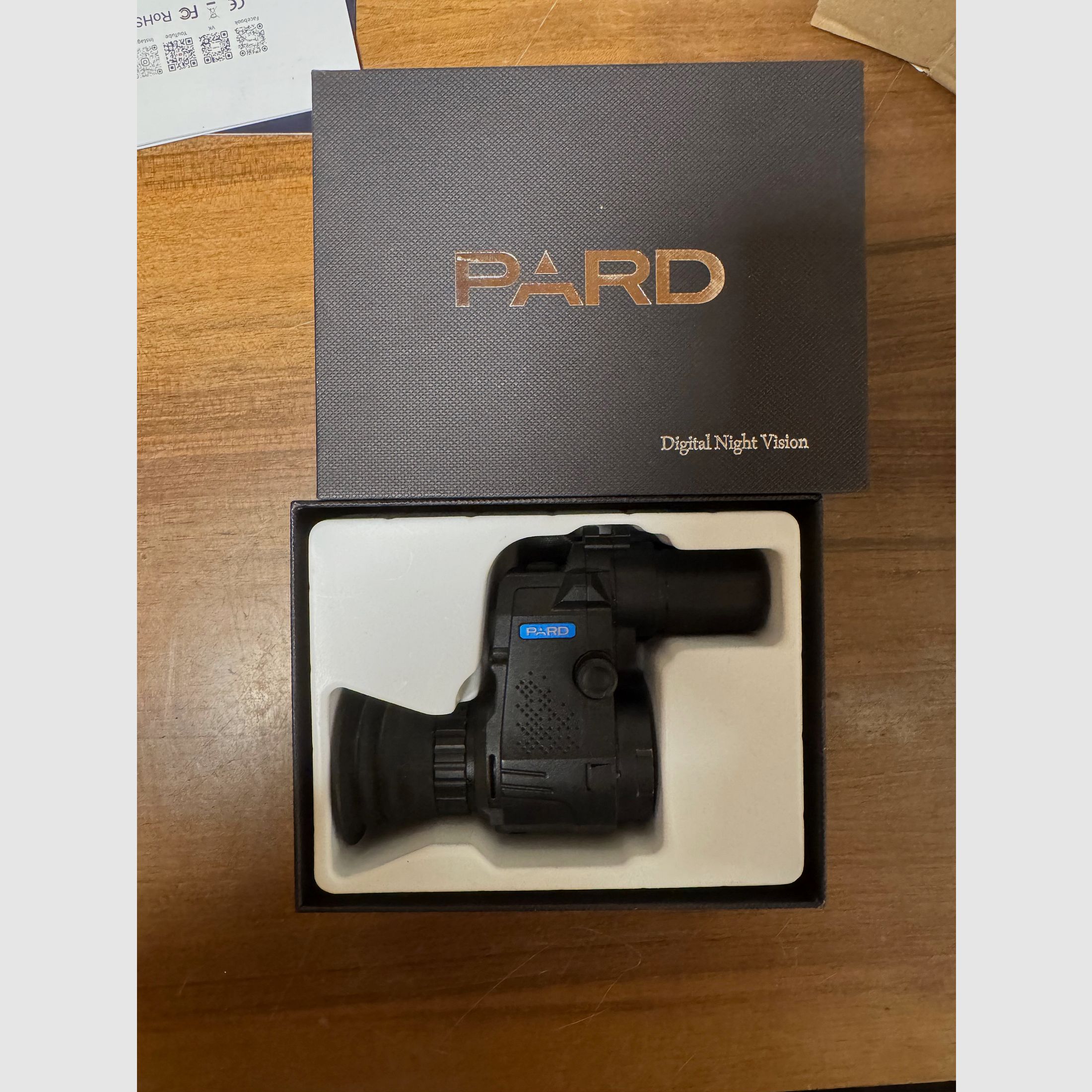 Pard NV 007 SP LRF 940 nm night vision device with quick release adapter Ø48mm