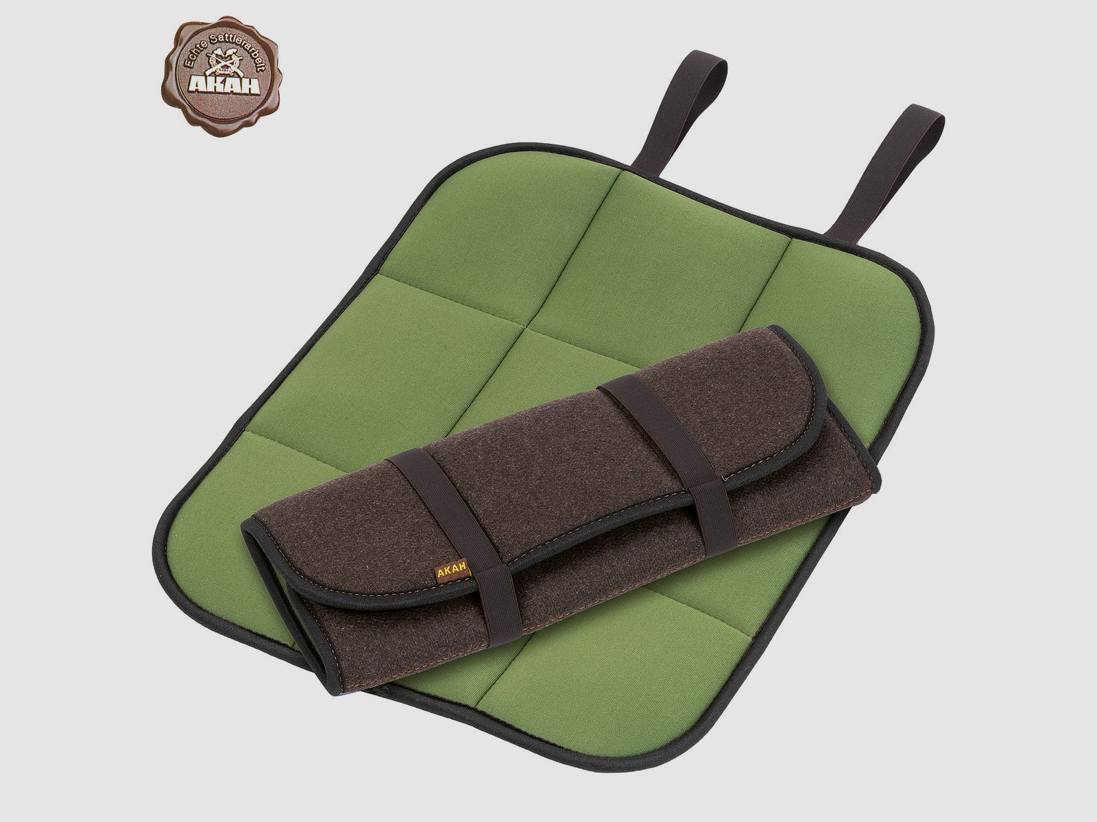 Cojín de asiento plegable AKAH Loden/Neopreno