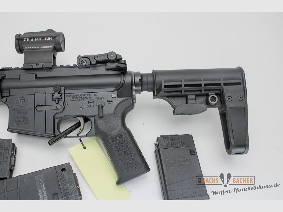 Pistole Tippman Arms M4-22 Elite Pistol Kal. .22lfB mit Holosun, Bild 2 von 6
