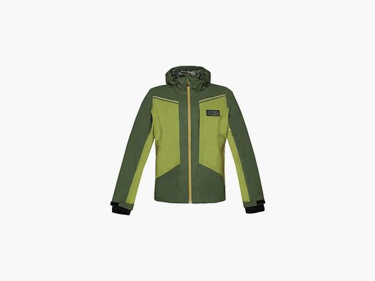 Zotta Forest - giacca Storm man jacket impermeabile verde e giallo