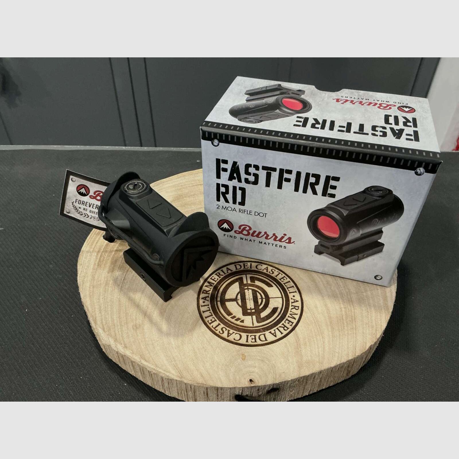 PUNTO ROSSO BURRIS FASTFIRE RD 2MOA GEWEHR DOT
