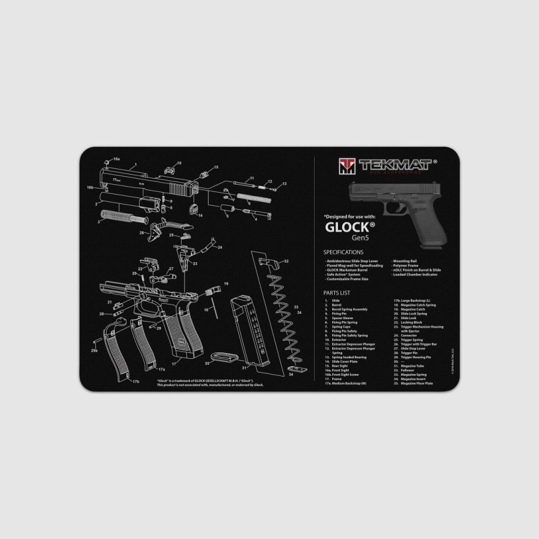 Tekmat Ruger Mark IV