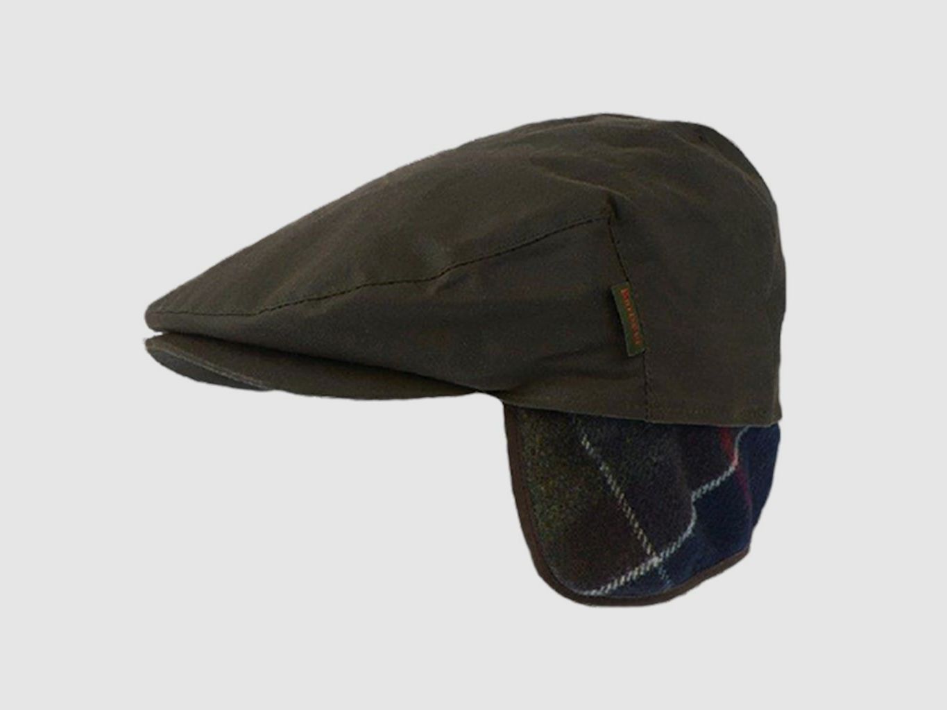 Barbour Cheviot Tartan Cap Olive - L