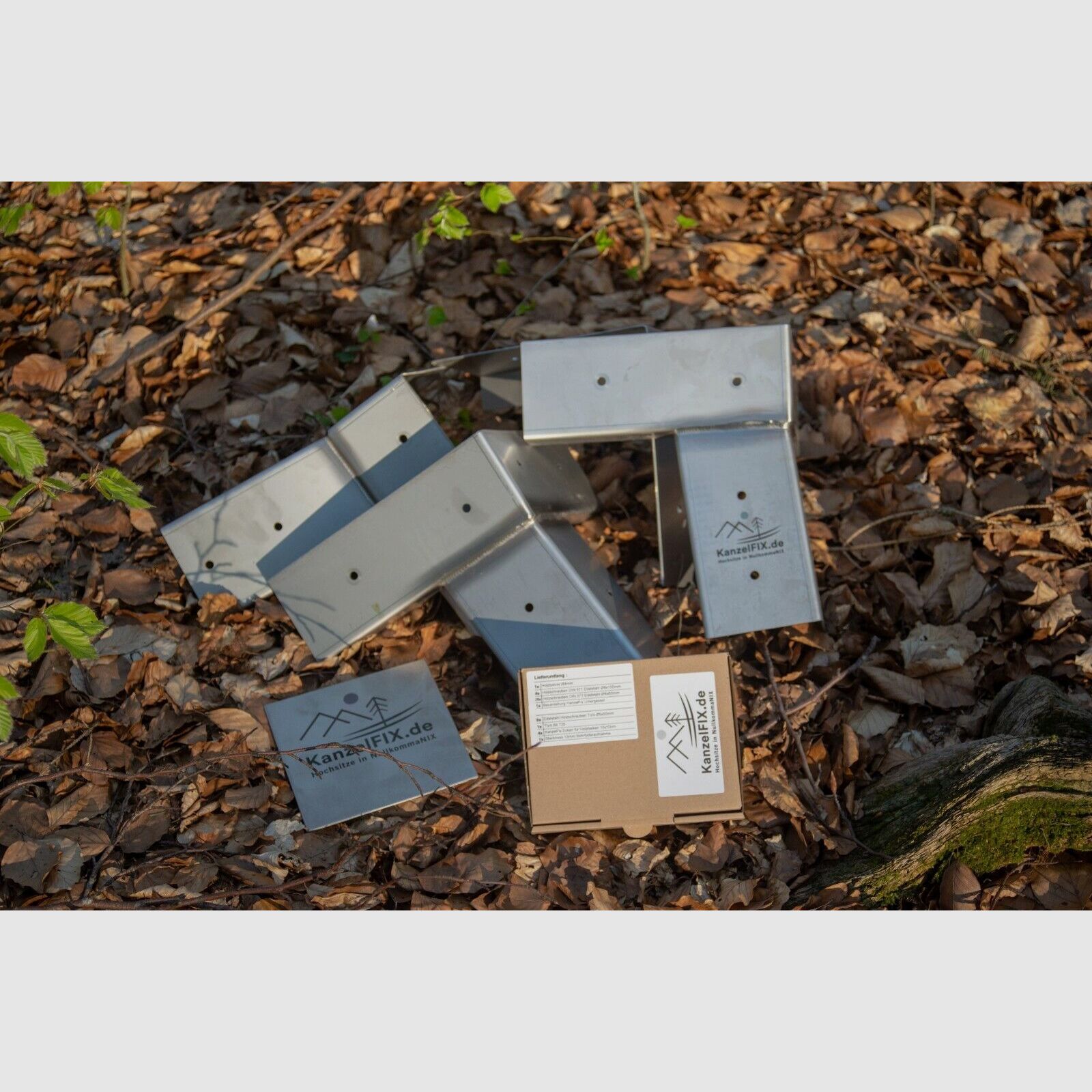 Hochwertige KanzelFIX Kanzelecken Edelstahl 4er Set EXTREM ROBUST UND HALTBAR