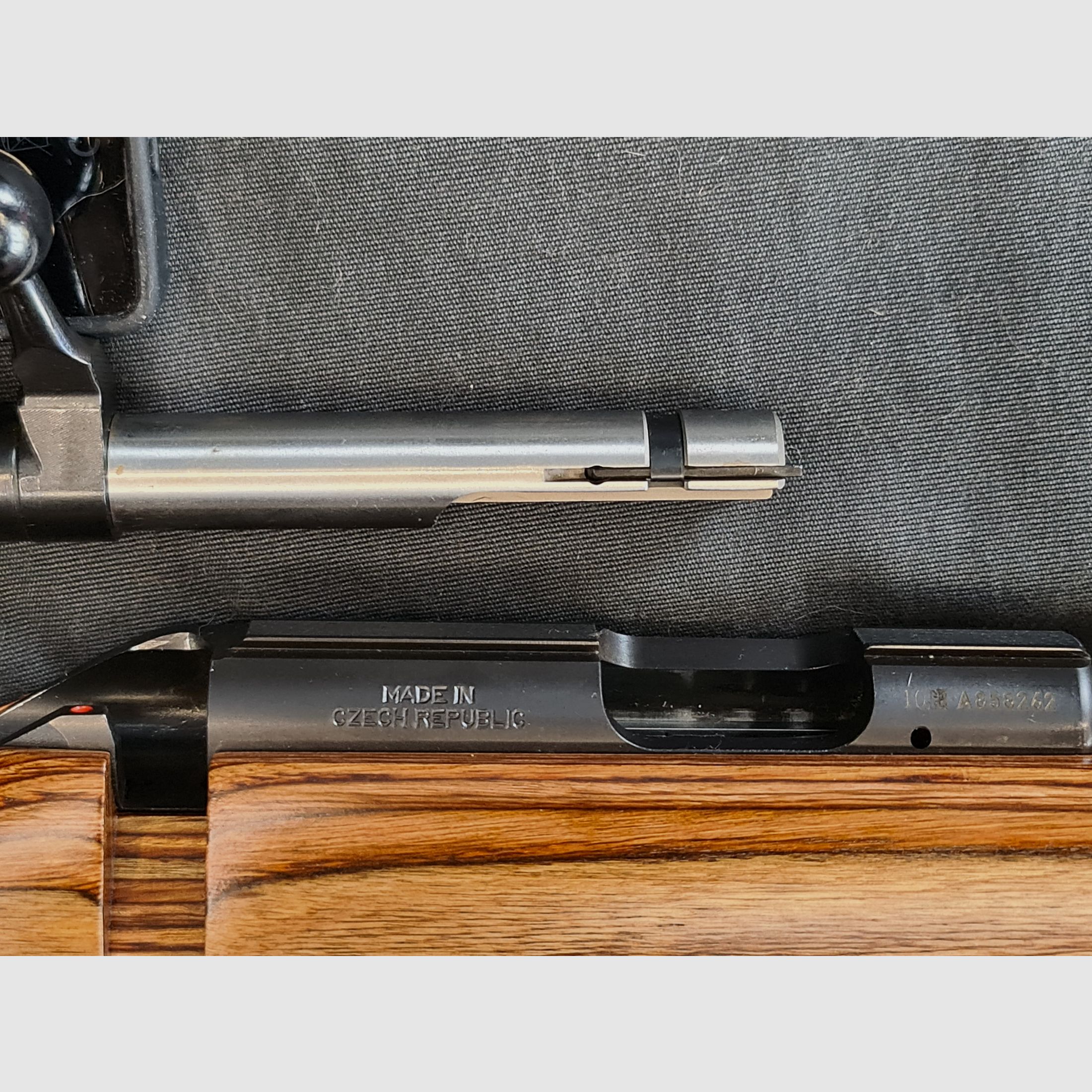 Repeater rifle CZ 455 Varmint Thumbhole .22lr muzzle thread
