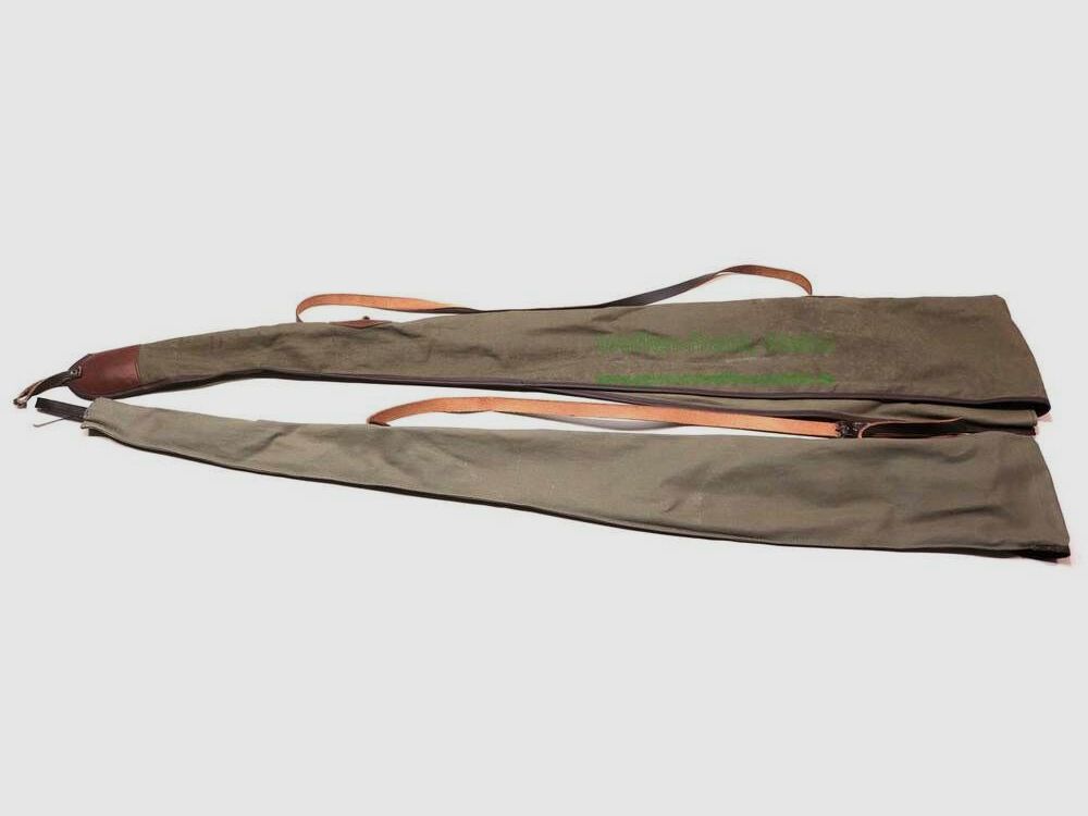 Diverse Hersteller Segeltuchfutteral aus Konvolut