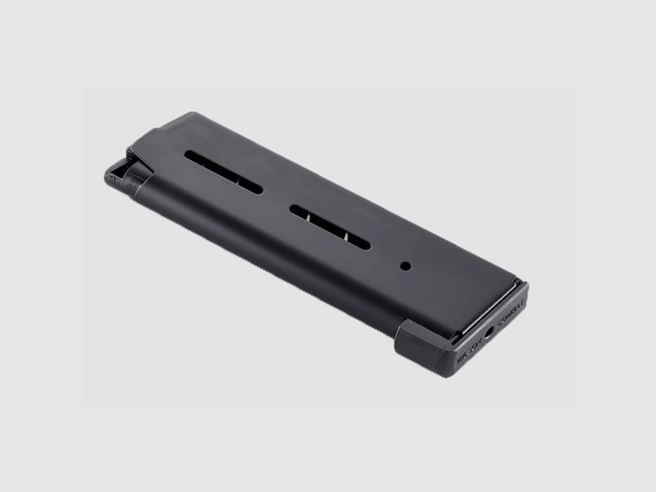 WILSON COMBAT 1911 MAG COMPACT 8-RD LO-PROFILE STEEL BASE PAD BLACK, imagen 1 de 2