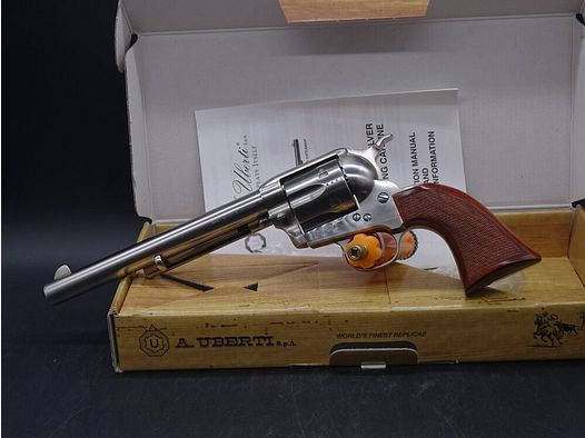 Uberti 1873 Cattleman Inox Stal nierdzewna 7 1/2 " Kaliber .357 Magnum 1873 Cattleman INOX Stal nierdzewna