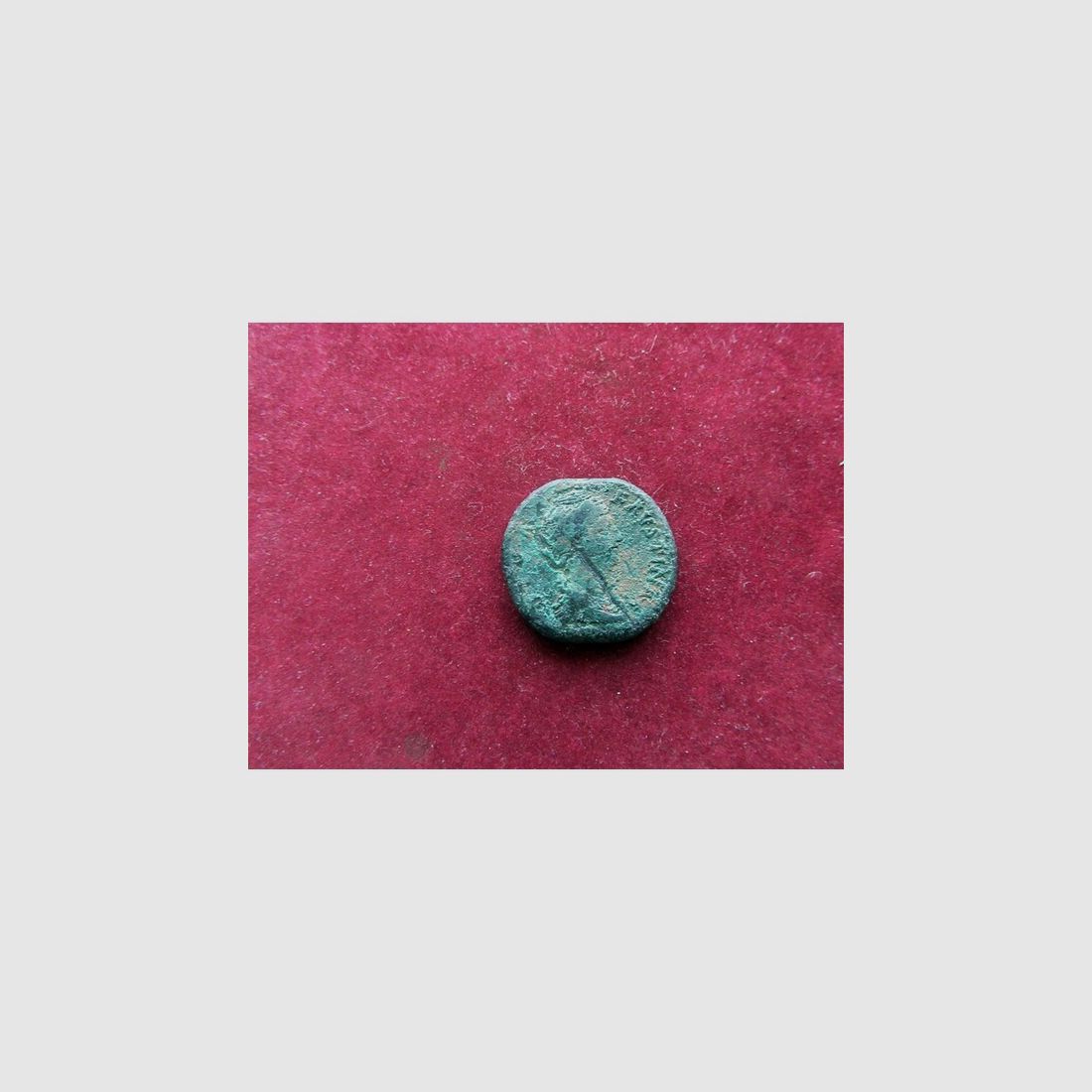 Sesterz Diva Faustina Aeternitas Rom alte antike römische Münze Nr. 13
