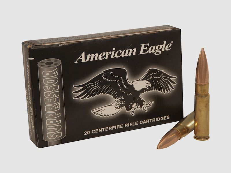 Federal American Eagle Suppressor .300 AAC Blackout 220GR OTM 20 cartouches