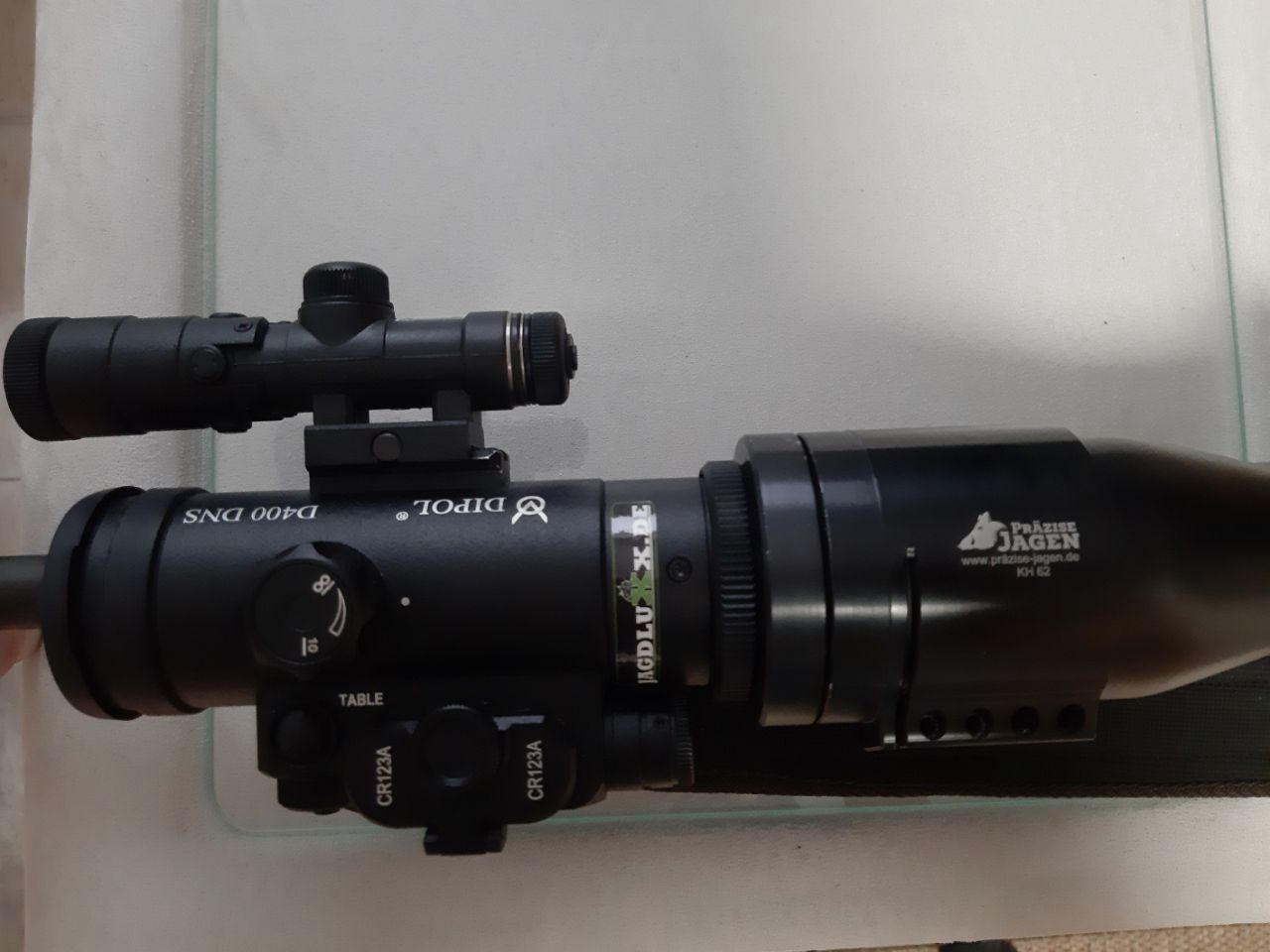 Dipol D400 DNS digitales Nachtsichtgerät inkl. präzise Jagen Adapter - wie Pulsar