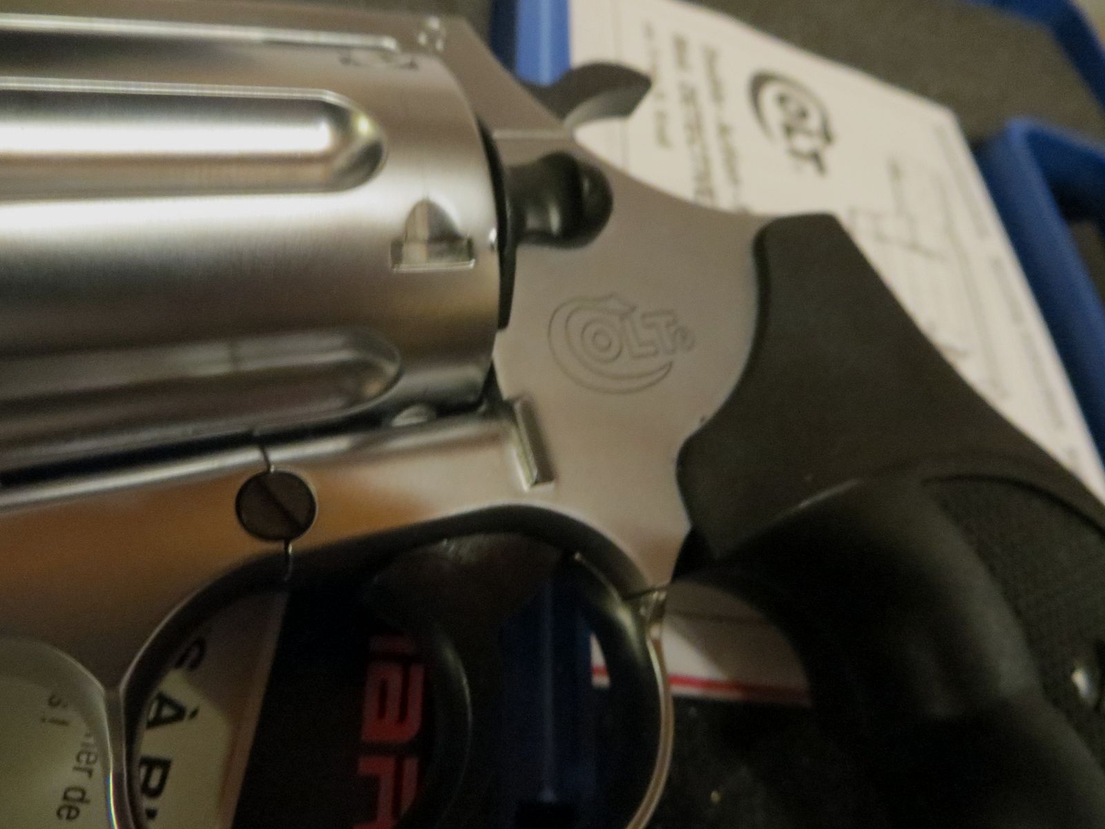 COLT Detective Spezial (Nickel) Cal. 380 RK (9mm) Knall (ungeschossen)