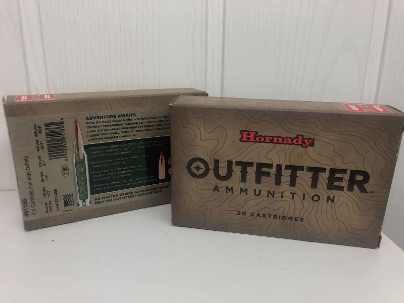 .30 06 Springfield Outfitter 180 grs GMX Hornady bleifrei