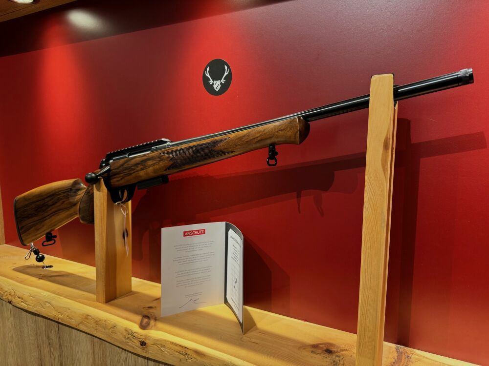 Anschütz 1771 G-15x1 Deutscher Schaft,51cmLL,Druckpunktabzug